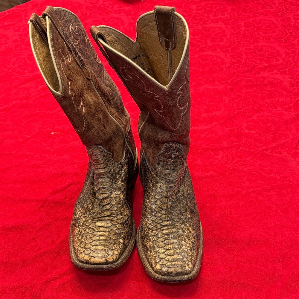 Brown Western Cowboy Boots